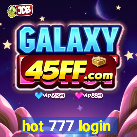 hot 777 login